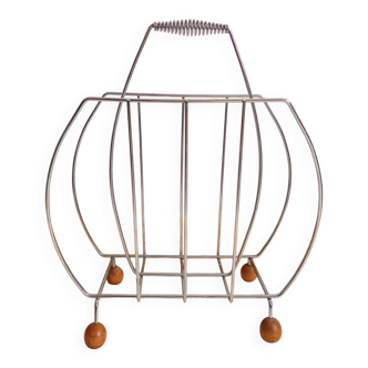 Porte-revue ou vinyles spoutnik space age 1970