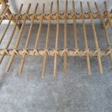 Rattan sofa end