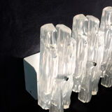 Pair of vintage lucite sconces, 1960