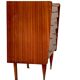 Commode vintage teck vernis 1970