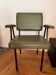 Fauteuil scandinave kaki