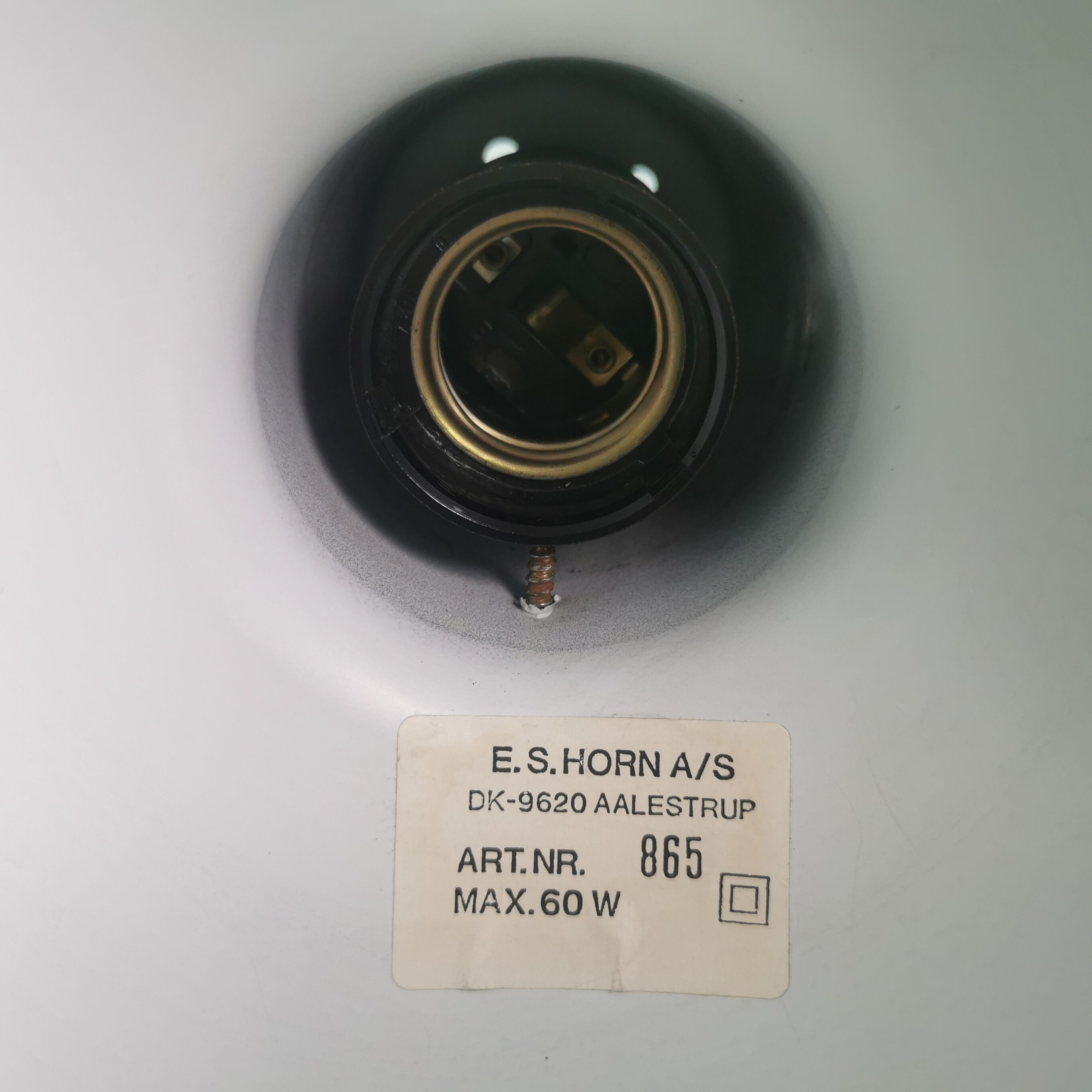 Danish floor lamp E.S Horn