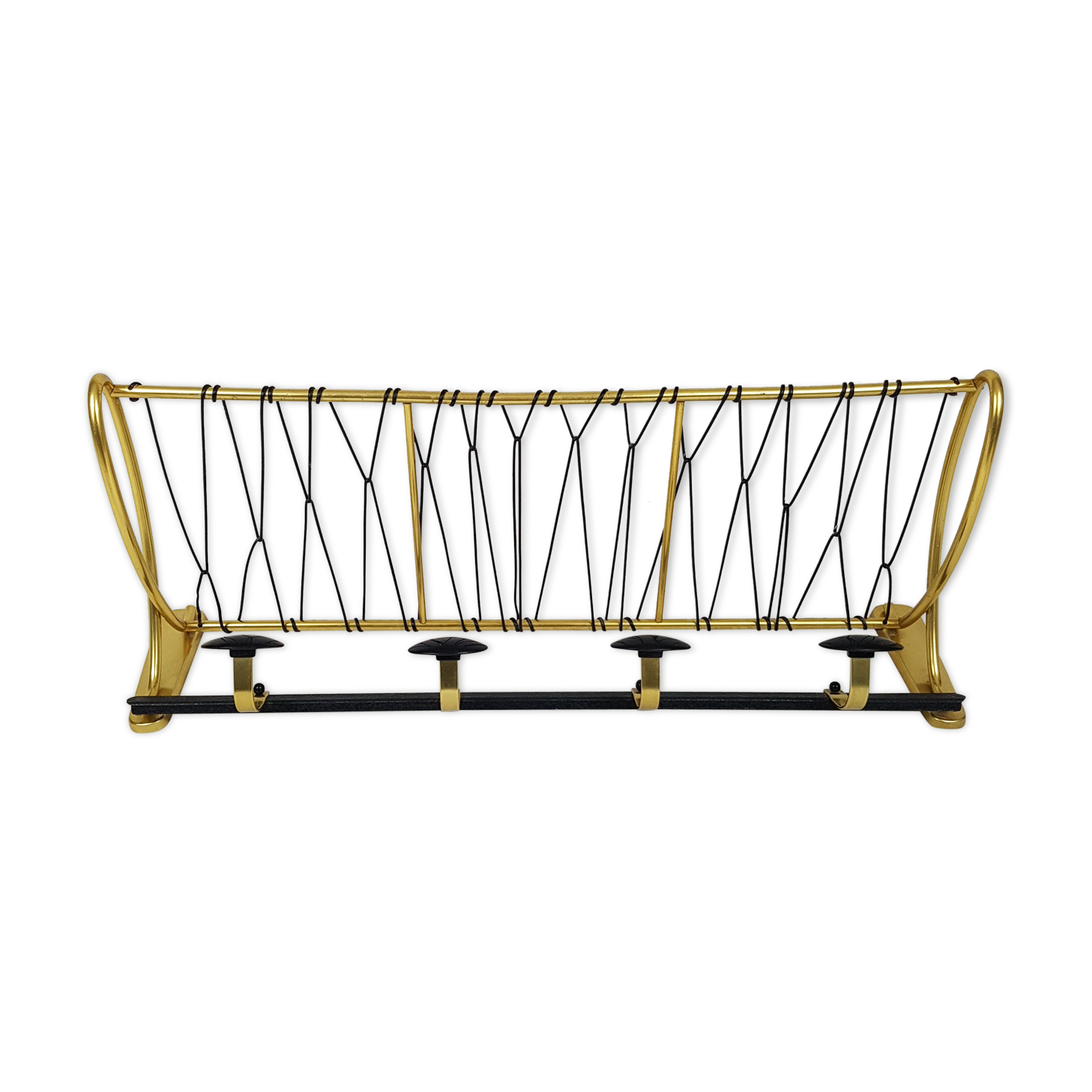 Coatrack garmet scoubidou Golden