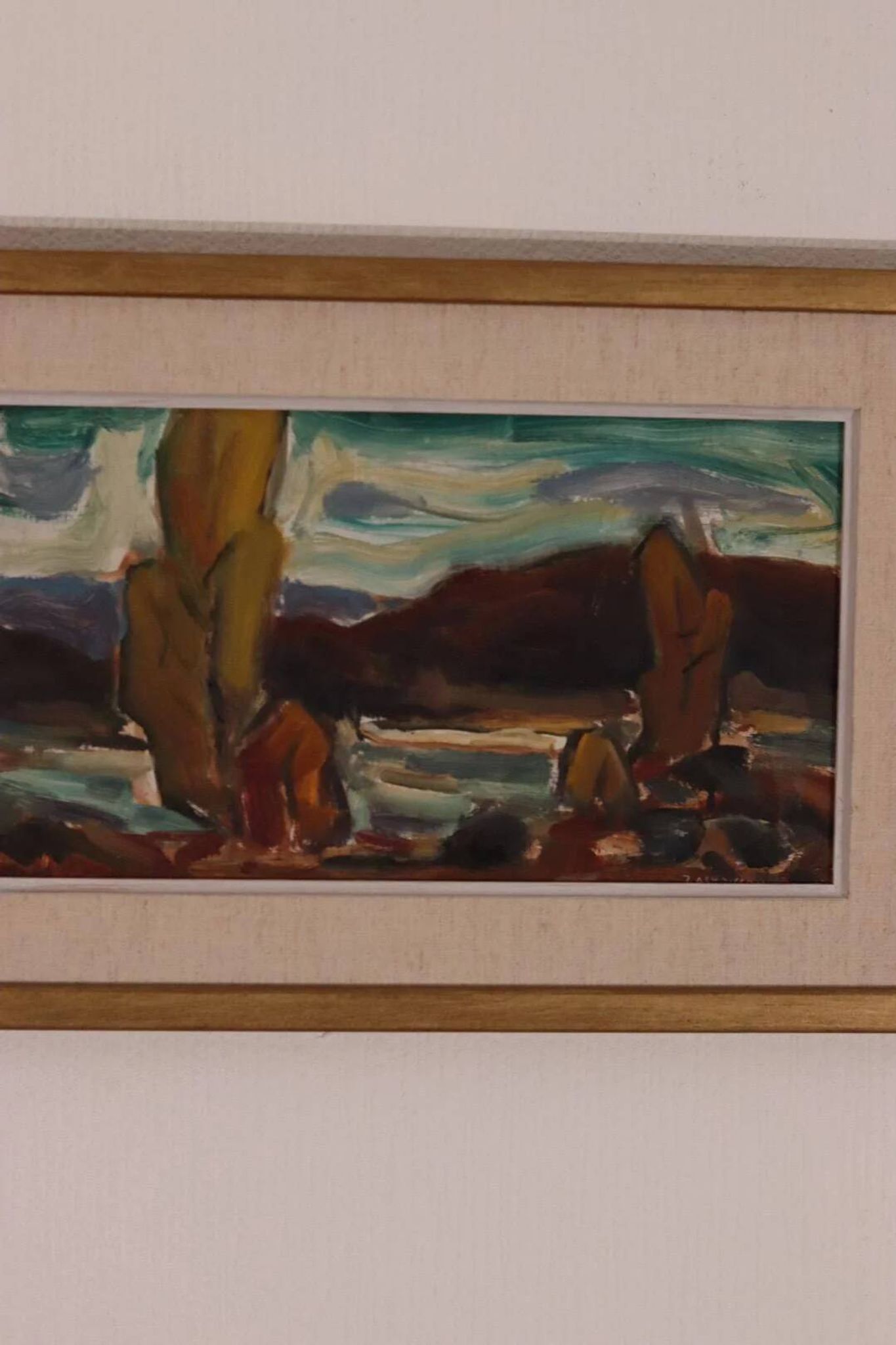 Au bord de la rivière par P.O. Zachrisson