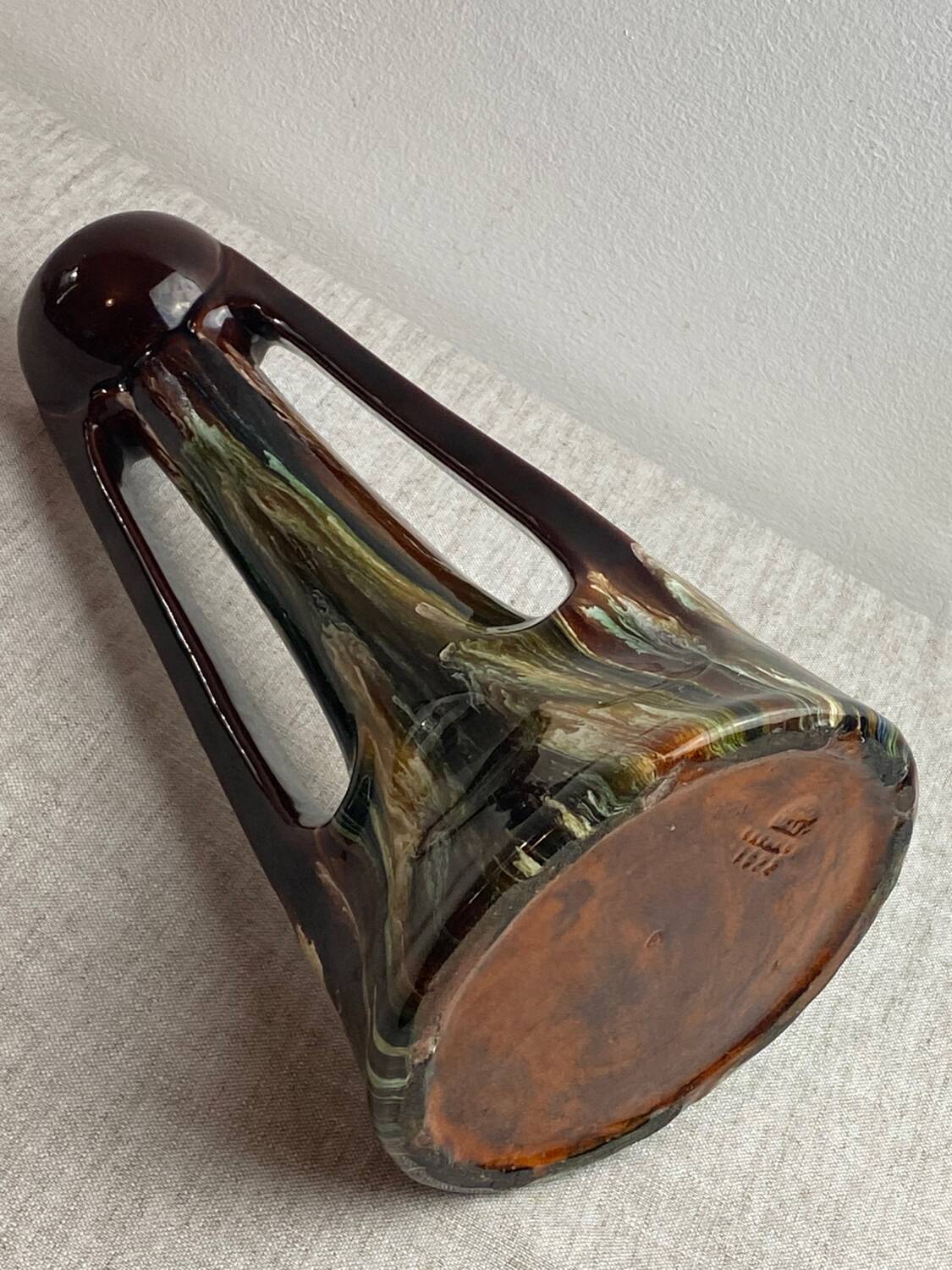 Ceramic vase art pottery