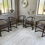 5 Allmimö chairs from the 80s