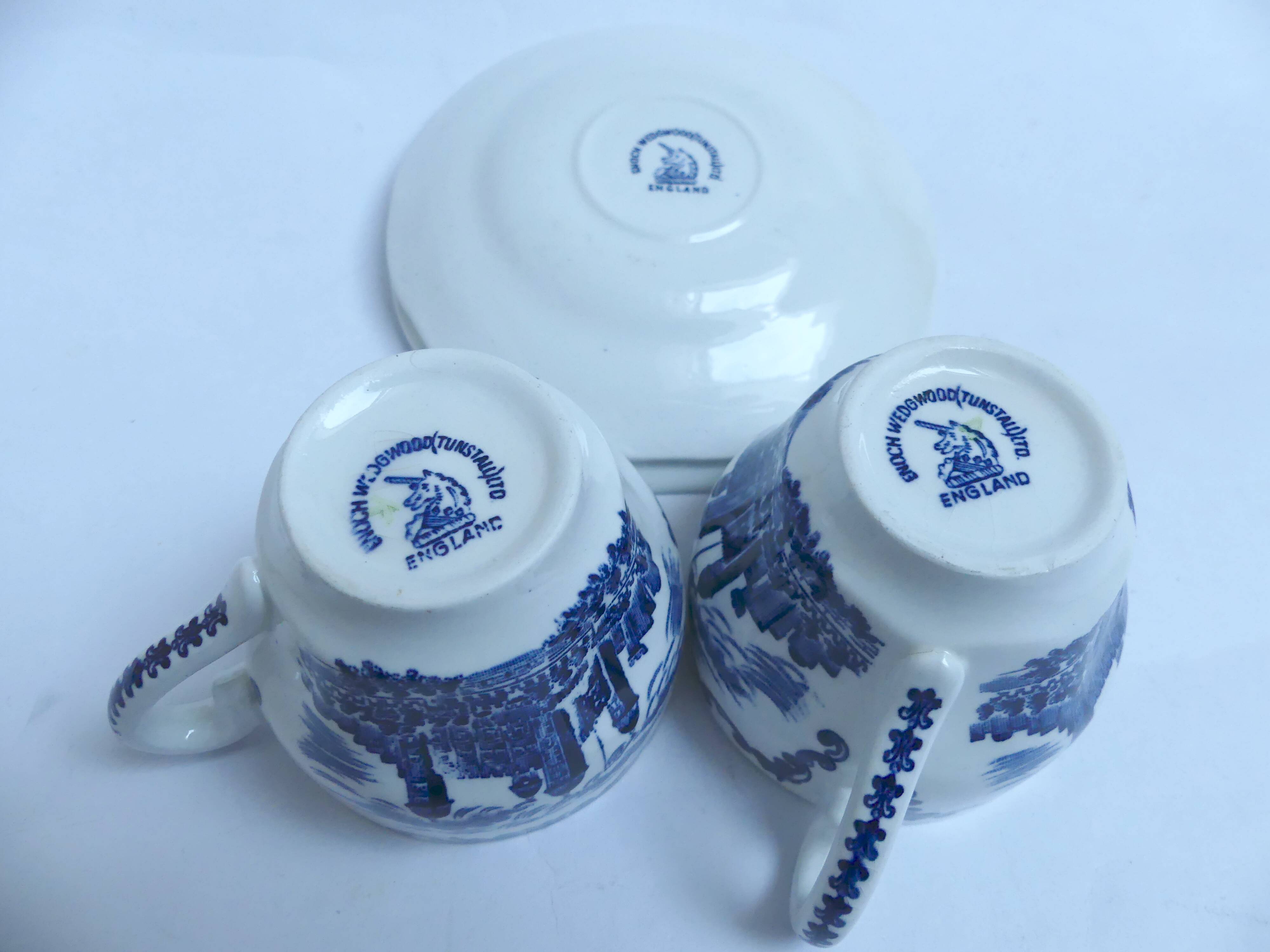 Wedgwood English Porcelain Mugs
