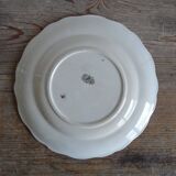 Lunéville earthenware plate