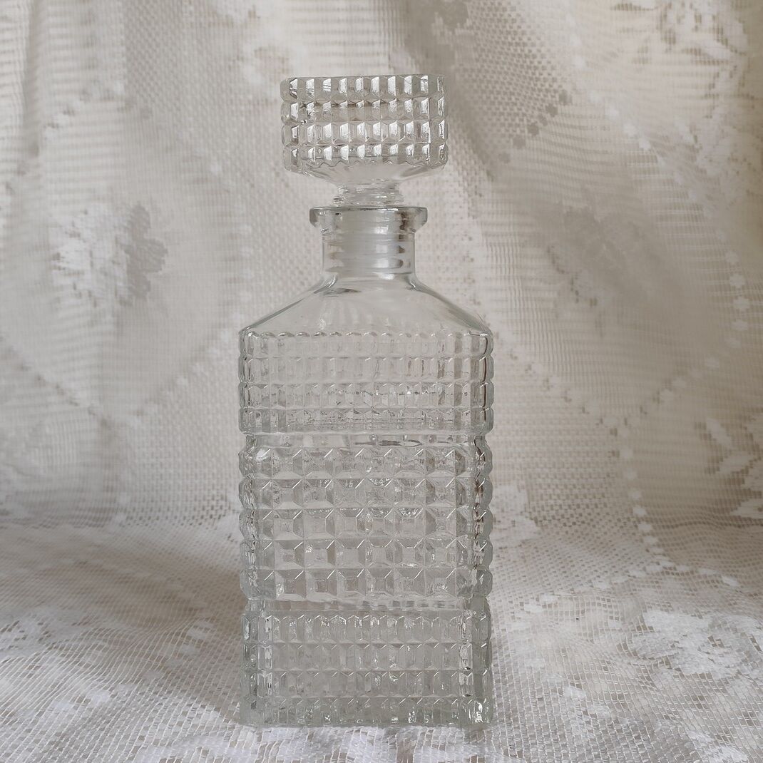 Vintage whisky decanter