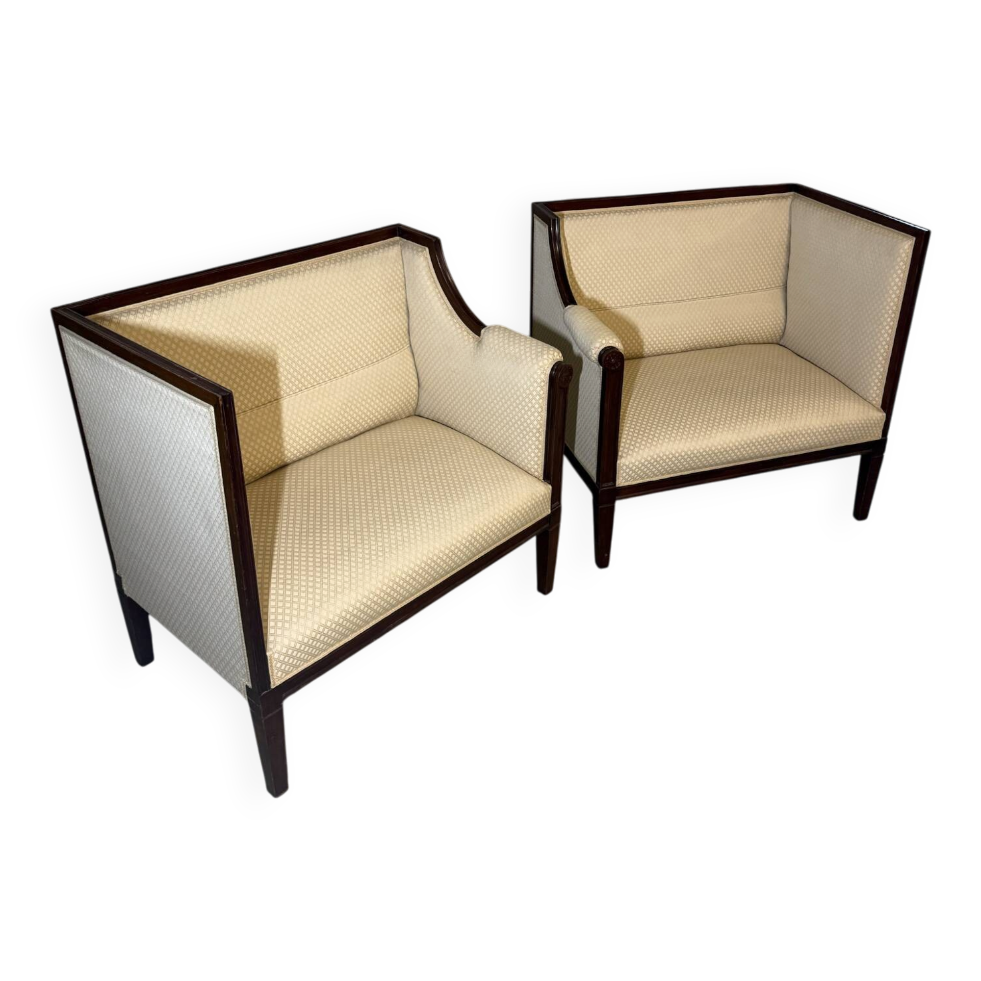 Pair of armchairs