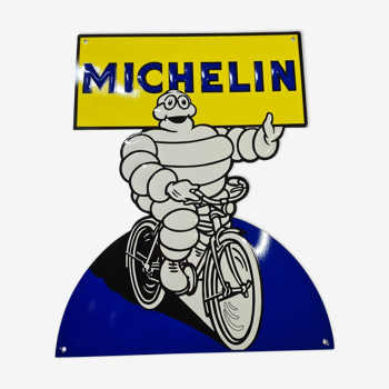 Plaque publicitaire en tôle Michelin