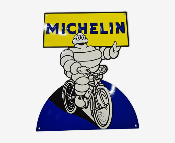 Plaque publicitaire en tôle Michelin