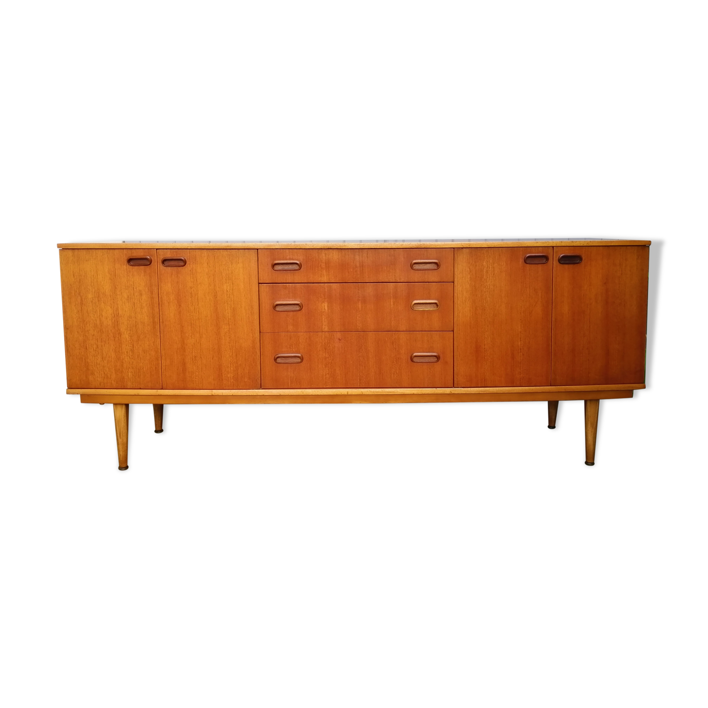 Enfilade en teck des années 60