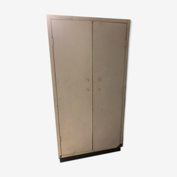 Industrial metal kitchen cabinet