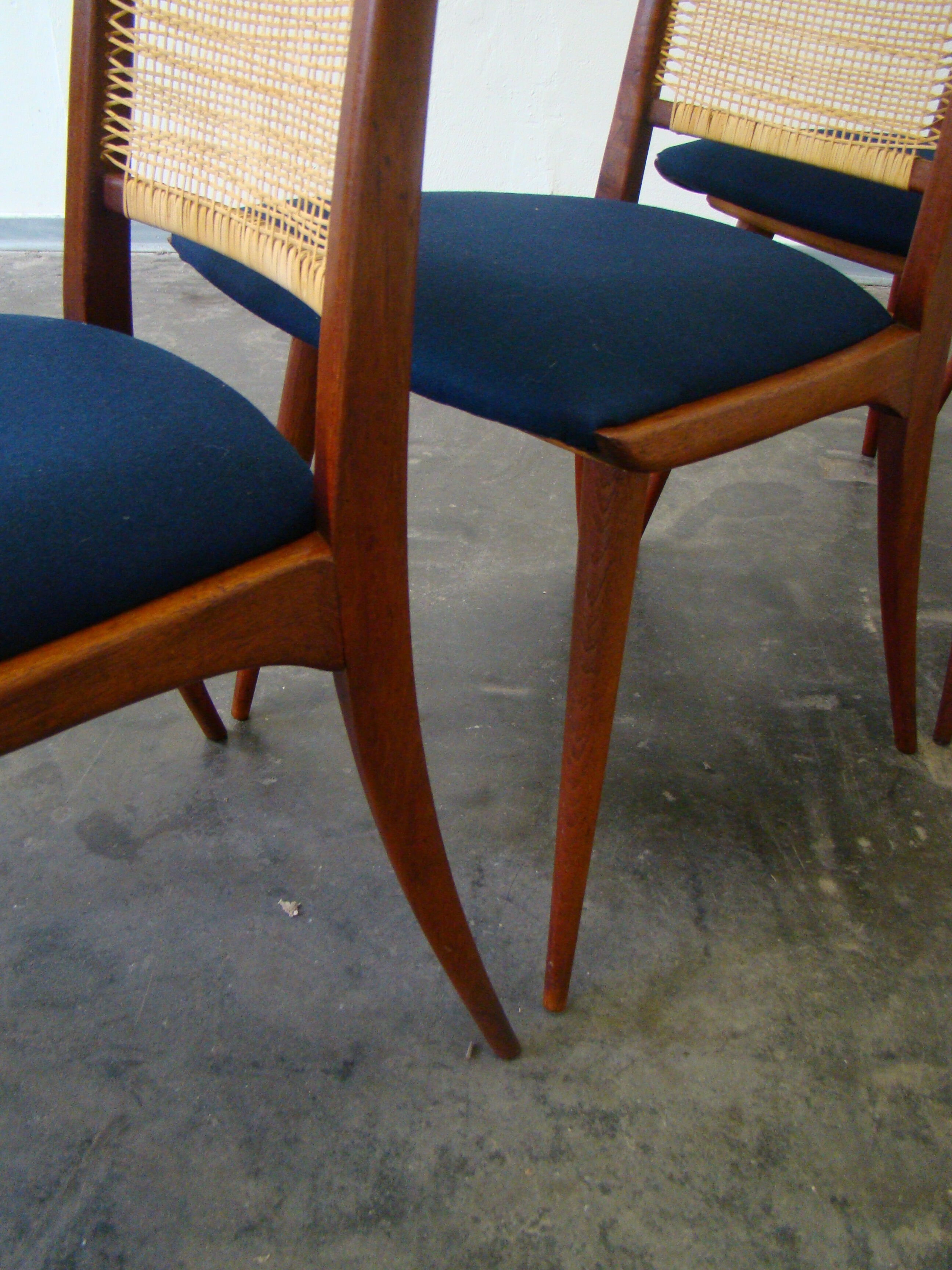 Quatre chaises vintage pour Lubcke