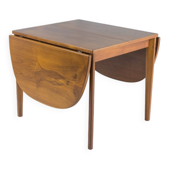 Table danoise en teck avec extensions, vintage scandinave 1960s