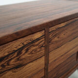 Commode en palissandre, design danois, années 1970, fabriqué au Danemark