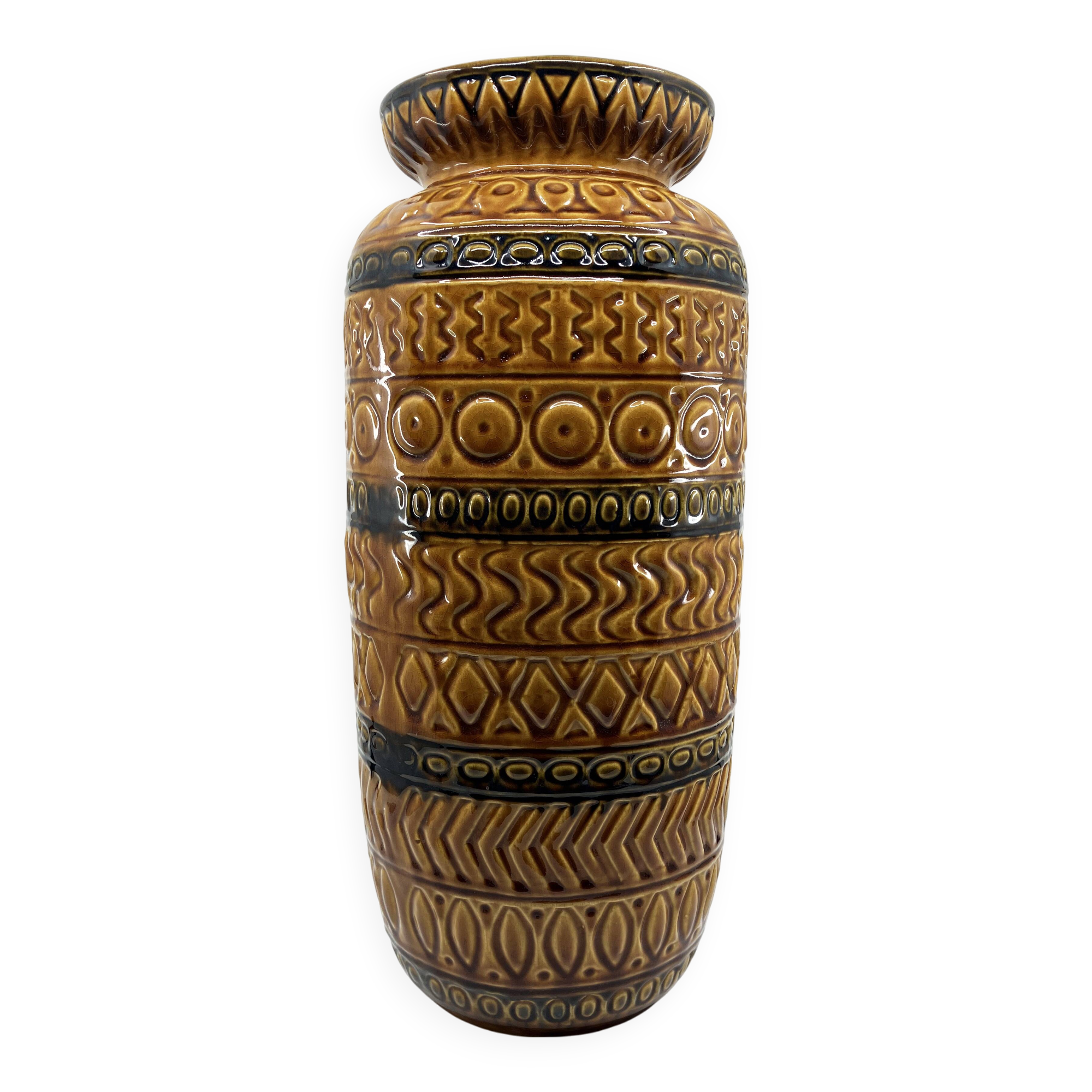 Large ceramic floor vase Bay Keramik • West Germany • Circa 1970