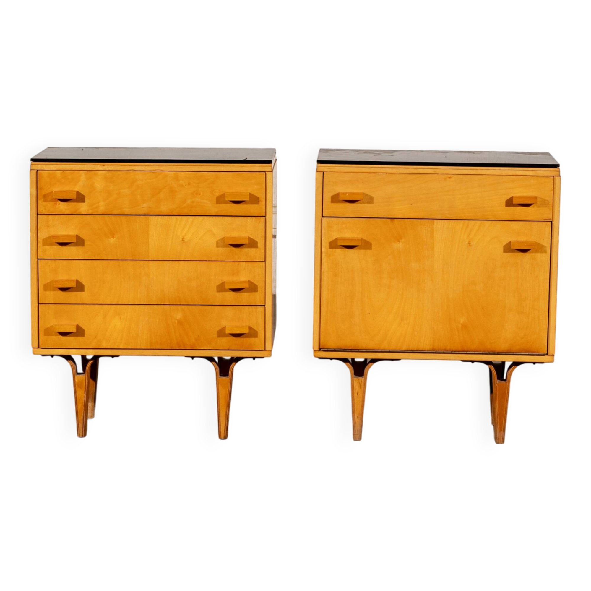 Pair of czech bedside tables
