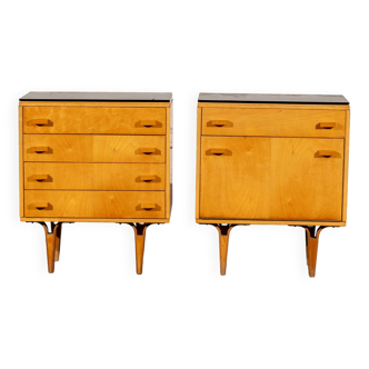 Pair of czech bedside tables