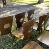 9 Baumann chairs