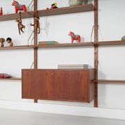 Teak modular shelving unit, Danish design, 1970s, made in Denmark