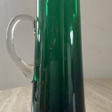 Vintage glass paste pitcher