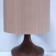 70s rust tone ceramic lamp base