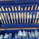 Set of silver metal cutlery from maken's + centrepiece + basket