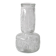 Mid-century Clear Pressed Glass Vase by Adolf Matura / Rosice / 1973