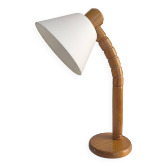 Vintage Solbacken Pine Table Lamp, 1970s