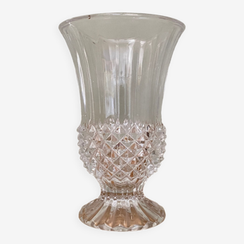 Antique glass vase