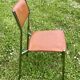 Ensemble de 8 chaises en skaï 1970