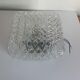 Chisled glass ceiling light