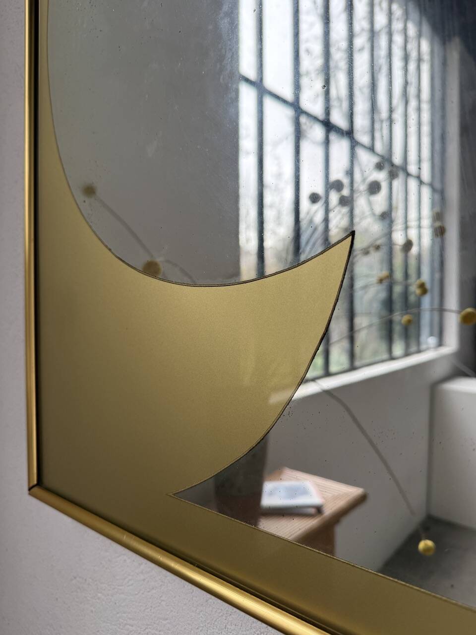 "Spike" mirror, 1970s design