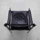 Lounge Chair in Leather and Chrome by Johanson Design Sweden, 1970s