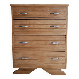 Renovated retro chest of drawers