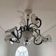 Murano chandelier - modern design - superb - warm white LED