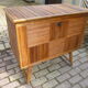 Meuble bar en rotin