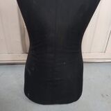 Ancien buste de couturière noir mannequin