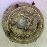 Macramé suspension 60s/70s