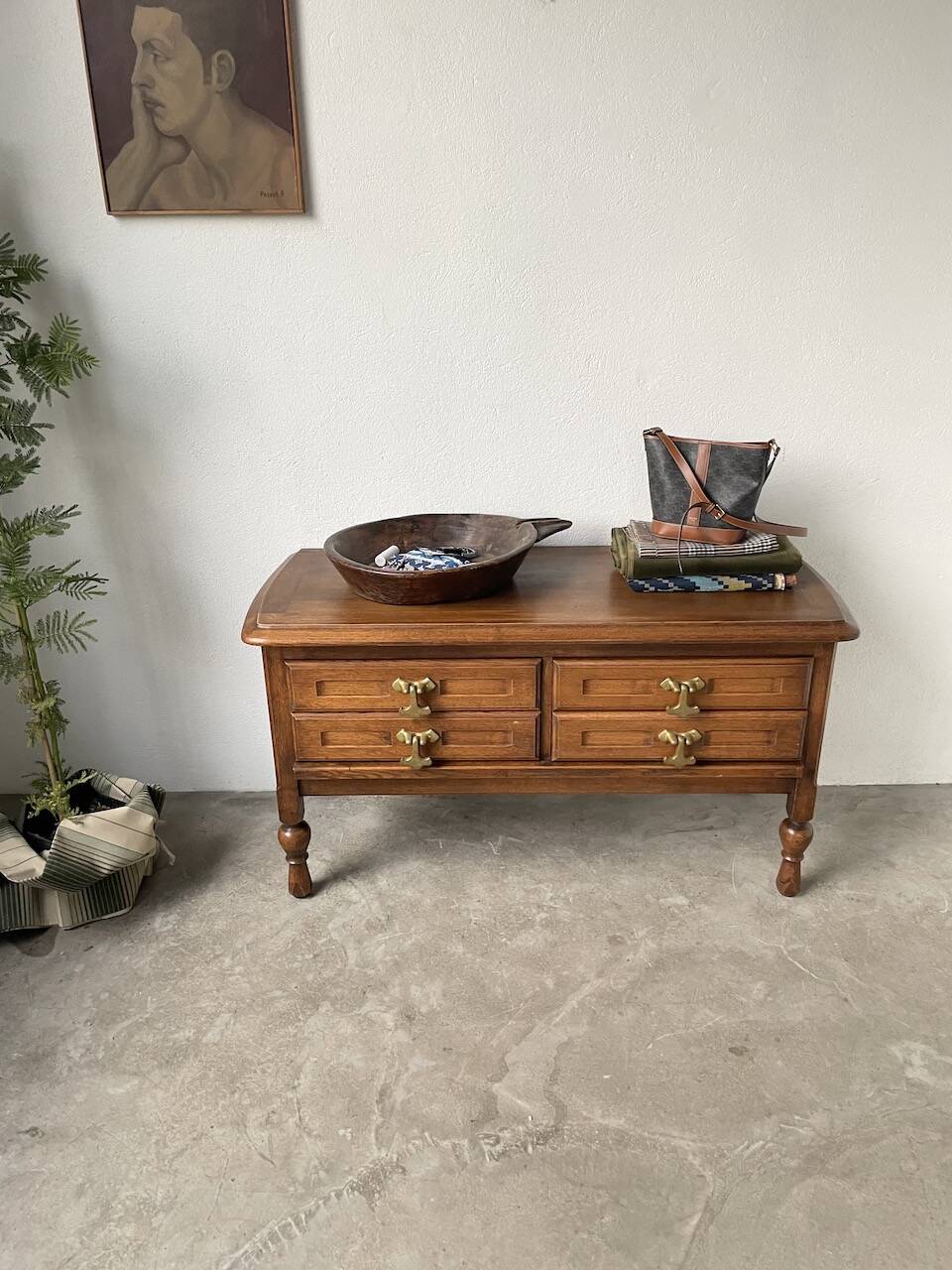 Guillerme and Chambron oak chest of drawers