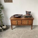 Guillerme and Chambron oak chest of drawers