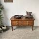 Guillerme and Chambron oak chest of drawers