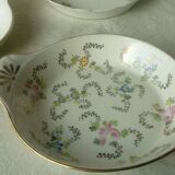 Fire-fired porcelain egg dishes