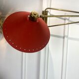 Adjustable wall lamp vintage lunel edition by robert mathieu of the 50s