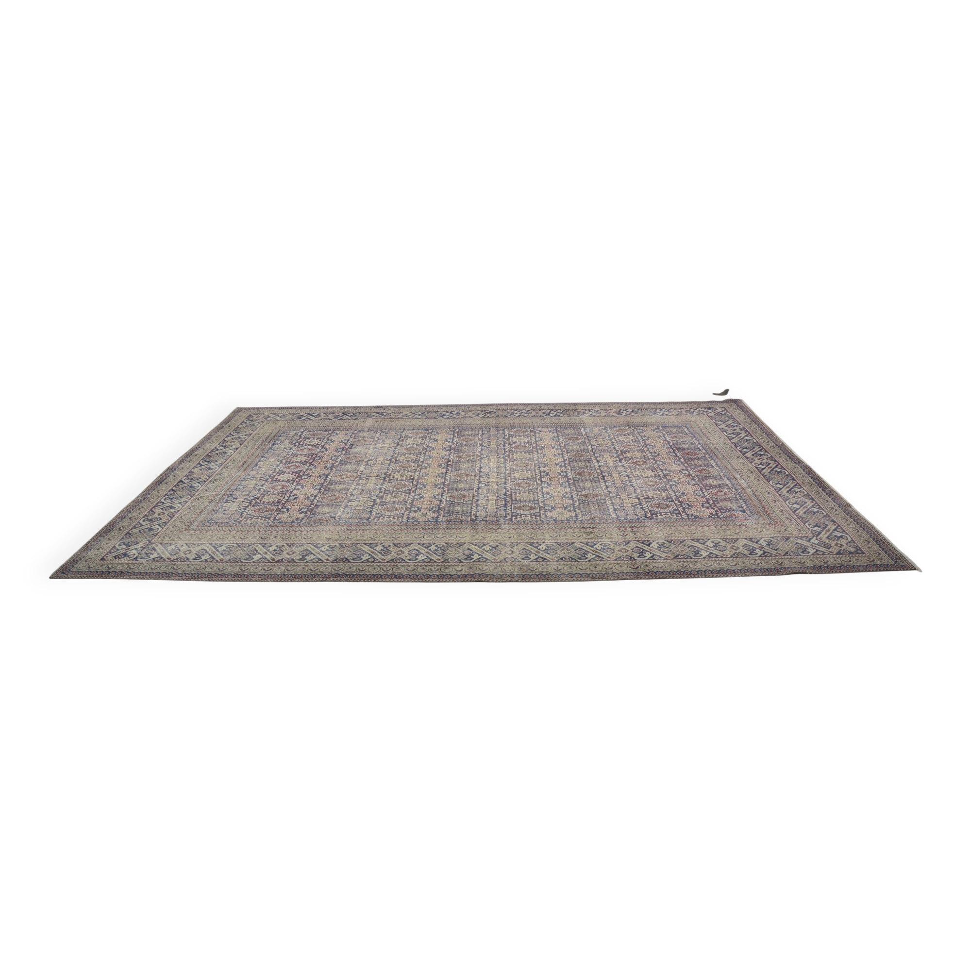 Vintage Anatolian Big Size Oushak Rug sku 3020