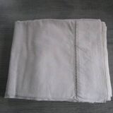 Old sheet 300x230cm - embroidered back