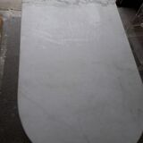 Table bistro period art deco 1930 cast and marble