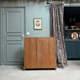 Commode anglaise, scriban en pin